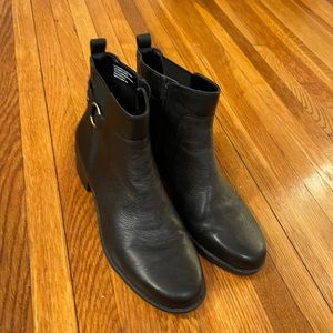 Black Anne Klein Ankle Booties